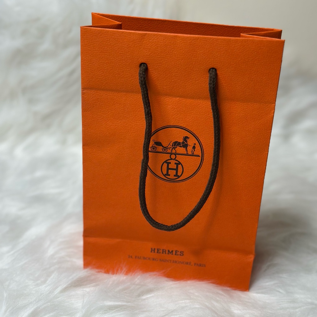 Hermes Authentic Empty Brand New Shopping Bag